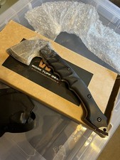 Work Tuff Gear Black Hawk Hatchet SK85 Black G10 Scales picture