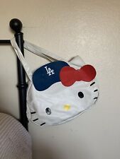 RARE 2014 MLB x Sanrio LA Dodgers Hello Kitty Tote Bag w/o Tag picture