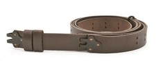 M1907 Military Leather Rifle Sling Dated 1942 M1 Garand Springfield Dark picture