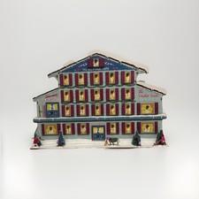 NEW ANTHROPOLOGIE GEORGE & VIV ALPINE SKI CHALET HOUSE LODGE ADVENT CALENDAR picture