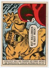 1966 Donruss Marvel Super Heroes Card #23 DAREDEVIL picture