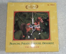 Breyer 2005 Prancing Parade Porcelain Carousel Horse Holiday Ornament #700605 picture