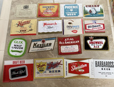 25 Different Vintage US Beer Labels Unused picture