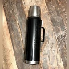 DUNKIN DONUTS Insulated Stainless Steel Travel Tumbler Thermos BLACK picture