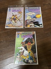 Space Usagi #1-3 Complete Set 1 2 3 Lot Usagi Yojimbo NM (1994 Mirage Studios)K picture