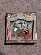 Disney Haunted Mansion Holiday Mini Jumbo Pin Limited Edition 2000 Pin On Pin  picture