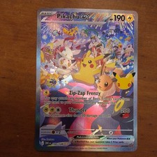 Pikachu Ex 150/128 30th Anniversary Sir Can Ship Immediately picture