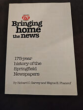 Bringing Home The News 175 Year History Springfield Massachusetts Newspapers picture
