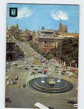 Postcard The Cibeles and Alcalá Street Madrid Spain picture