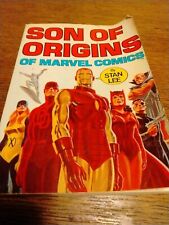 SON of ORIGINS of MARVEL COMICS by STAN LEE SC BOOK FIRESIDE 1975 FIRST PRINT picture