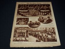 1925 MARCH 8 NEW YORK TIMES PICTURE SECTION - COOLIDGE INAUGURATION - NT 9488 picture