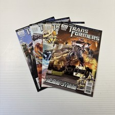 The Transformers: Dark of the Moon Rising Storm #1-4 (2011, IDW) NM Complete Set picture