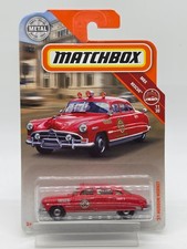 2018 Matchbox ’51 Hudson Hornet MBX Rescue Fire Chief Red 11/30 picture