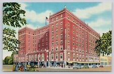 Mark Twain Hotel Elmira New York NY Vintage 1952 Postcard picture