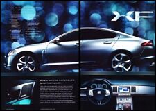 2007 2008 Jaguar XF Original 2-page Advertisement Print Car Art Ad J747 picture