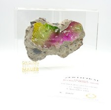 Authentic Souvenir from the Real Wall in Germany Mounted in Acrylic Display XXL picture