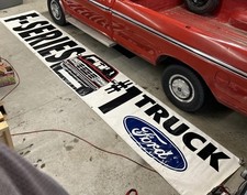 Huge Ford F-Series Truck Banner Sign - F-150 - 17.5ft x 3ft picture