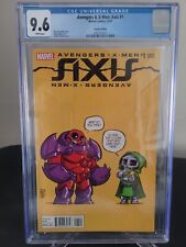 X-MEN & AVENGERS: AXIS #1 CGC 9.6 GRADED 2014 SKOTTIE YOUNG BABY VARIANT COVER picture