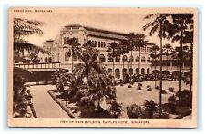Main Building Raffles Hotel Singapore Sarkies Brothers Proprietors Postcard D2  picture