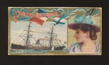 1887 N83 Duke's Cigarettes OCEAN & RIVER STEAMERS -