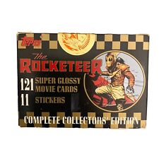 THE ROCKETEER TOPPS COMPLETE COLLECTORS EDITION 121 CARDS & 11 STICKERS Sealed picture