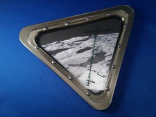 Replica Apollo 11 Lunar Module Window W/Lunar landscape - Neil Armstrong picture