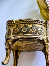 Antique French gilt bronze Jewelry box/casket  Depose #56 from Orfevrery Dilecta picture