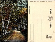 Bethlehem, NH White Mountains Swazey Lane Natural Scenery Postcard 59531 picture