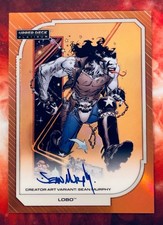 2026 UD DC Platinum LOBO Creator Art Variant On Card Auto Orange Rainbow /25 picture