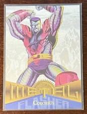 1995 Marvel Metal Silver Flashers Metal Gold Blasters 5+ Cards NM picture