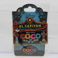 B3 Disney DSSH DSF LE Pin El Capitan Marquee Pixar Coco Miguel Dante picture