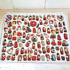Large LOT Vtg Handmade GERMAN Wood Mini 1