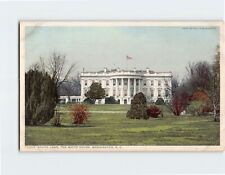 Postcard South Lawn White House Washington DC USA picture