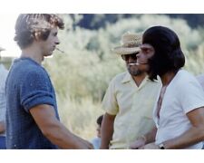 Planet of the Apes Roddy McDowall James Naughton on set smoking 24x36 Poster picture