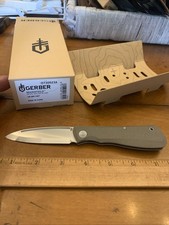 Sweet Gerber Mansfield Micarta Slip Joint Folding Knife  picture