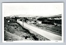 Elko NV-Nevada, Scenic View Of Road Area, Antique, Vintage Postcard picture