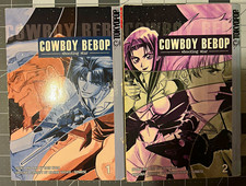 Cowboy Bebop: Shooting Star Manga Vol 1-2 Lot (Tokyopop) by Cain Kuga Ex-Library picture