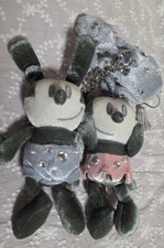 Samantha Thavasa Disney Oswald Ortensia Mechanical Cow Plush Bag Charm Set of 3 picture