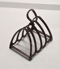 toast or business card holder? antique silver plated England lot sb5 picture