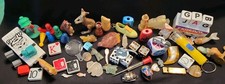 Junk Drawer Mixed Lot Mini Small Figures Charms Game+Shadow Box Pieces Trinkets+ picture