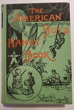 Rare Vintage American Boys Handy Book D C Beard Tuttle Japan 1975 Very Good Cond picture