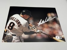 MATT WILLIAMS SIGNED AUTOGRAPH SAN FRANCISCO GIANTS 8X10 PHOTO BECKETT BAS COA picture