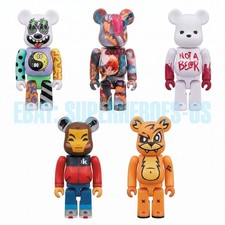 Medicom BE@RBRICK DesignerCon Artist Series 1 100% 5-Pack Set Bearbrick DCON NEW picture