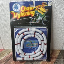Wheeler Dealer Chain Lightning Bike Chain Cover Vintage 1988 picture
