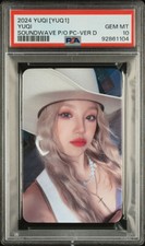 YUQI (YUG1) OF (G)I-DLE SOUNDWAVE PREORDER  VERSION D GEM MINT PSA 10 picture