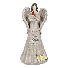 Carson Home Accents Angels are Near Cardinal Memorial Statue Resin Multicolor picture