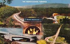 Pennsylvania Turnpike Blue Mountain Postcard picture