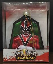 Kurt Adler Handcrafted Glass Ornament- Sabans Power Rangers Super Samurai C4 picture