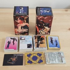 Final Fantasy VIII Triple Triad Complete Set 1999 Bandai Carddass Open Box picture