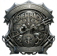 Top Secret Shellback Submarines Dolphin Veteran USN Gift Pride 4